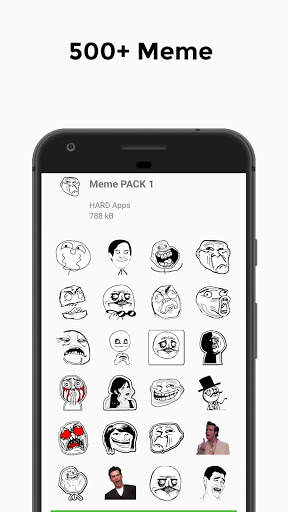 Meme Stickers for WhatsApp WAStickersApps screenshot 3