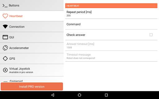 Wifi Device Control Free - To control robots! screenshot 11