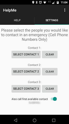 Help Me Mobile App скриншот 2