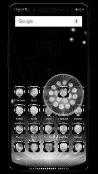Next Launcher Theme LedShowWT screenshot 1