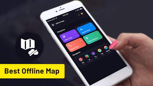 Offline maps with Street View : GPS Route Tracker screenshot 1