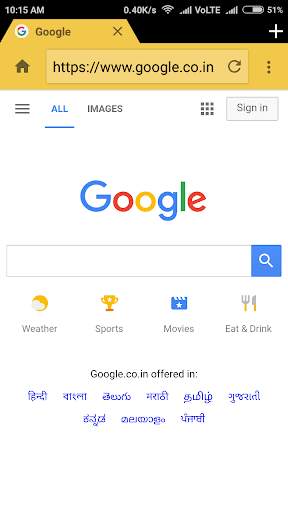 Web Browser -Fast Private & Secure screenshot 1