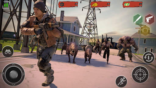 Zombie Survival Attack- Zombie Shooting Games 2021 screenshot 5
