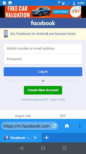 Web Browser screenshot 4