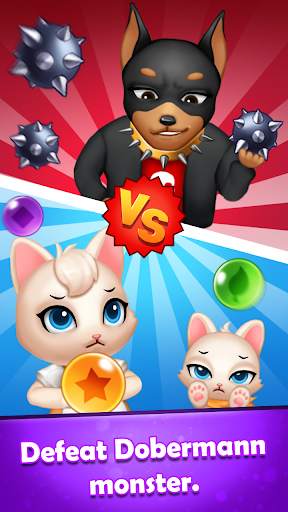Bubble Cats Shooter POP : Puzzle Mania screenshot 6
