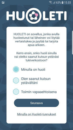 Huoleti screenshot 2
