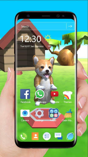 cute puppy live wallpaper screenshot 3