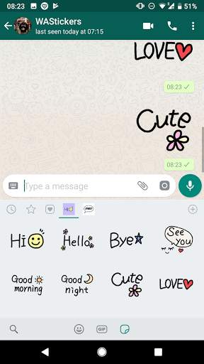 English Text Stickers For WhatsApp - WAStickerApps screenshot 5