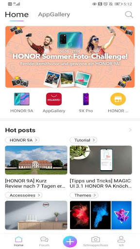 HONOR Club screenshot 1