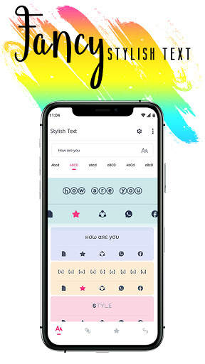 Fancy Stylish Keyboard - Cool screenshot 1