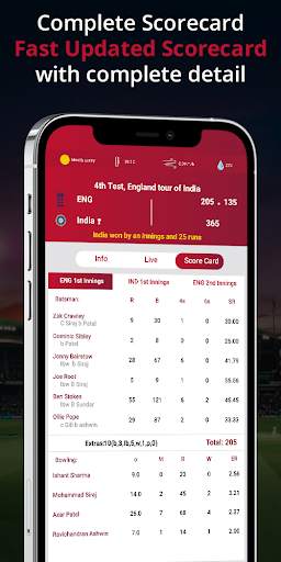 CricBlast: Live Cricket Score screenshot 5