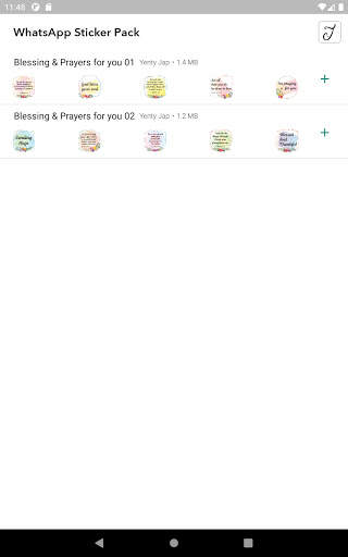 WAStickerApps Blessing & Prayers for you WhatsApp screenshot 8