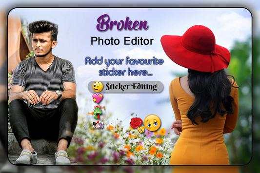Brocken Heart Photo Editor screenshot 3