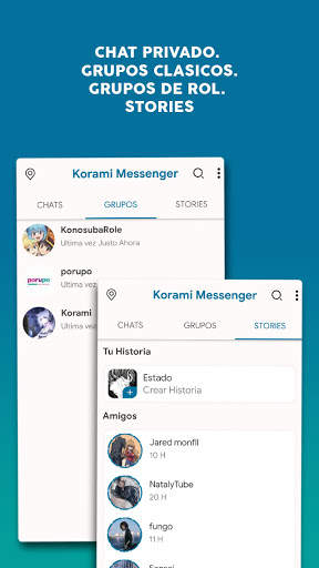 Korami - Otaku Chat Messenger screenshot 3