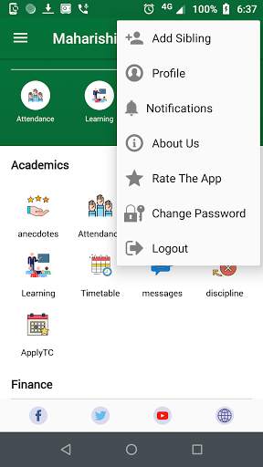 Maharishi Vidya Mandir Parent Portal screenshot 4