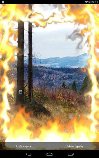 Magic Flames Free - fire live wallpaper simulation screenshot 4