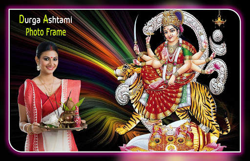 Durga Ashtami Photo Frame screenshot 1