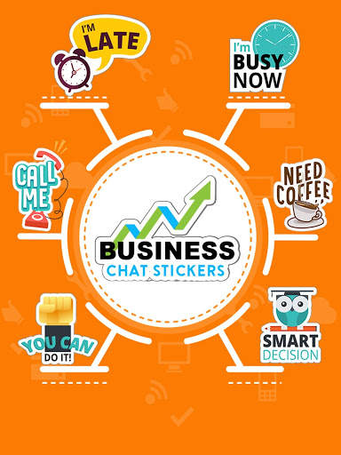 Business Chats Stickers - WAStickerApps screenshot 1