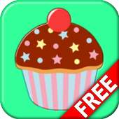 Candy Pairs Memory Game Free logo