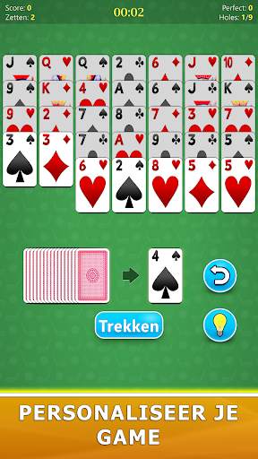 Golf Solitaire - Kaartspel screenshot 16