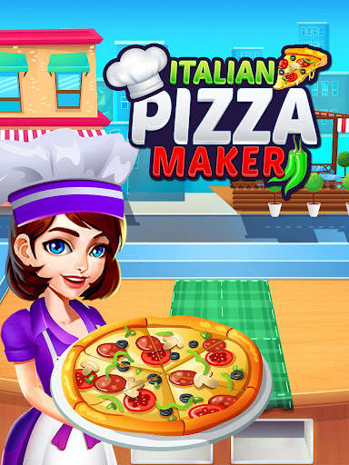 Pizza Maker Game, Cooking time screenshot 1