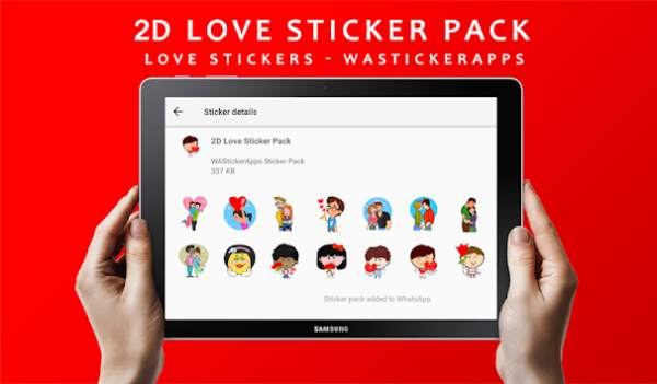Love Stickers ❤ WAStickerApps download Love Emojis screenshot 10