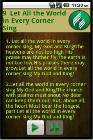 SDA Hymnal screenshot 2