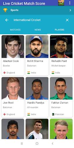 Live Cricket Match Scores screenshot 4