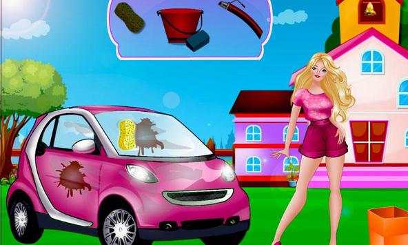 Princess Pink Car Cleaning screenshot 5