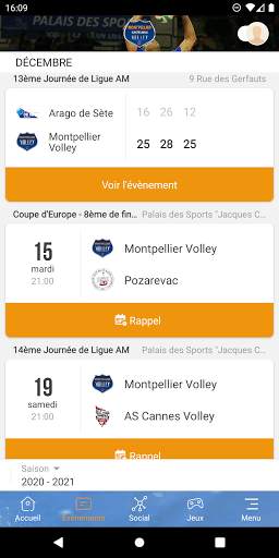Montpellier Volley UC screenshot 2