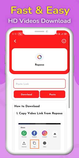 All Status Saver - Insta, WA, FB Video Downloader screenshot 5