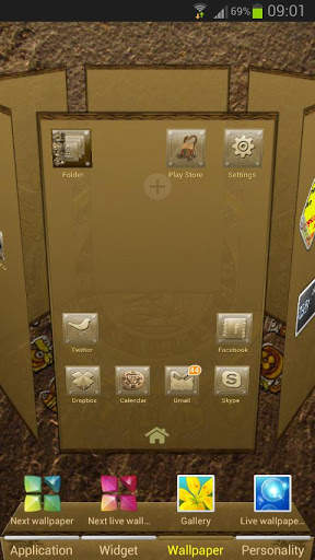 Next Launcher Mayan Theme screenshot 5
