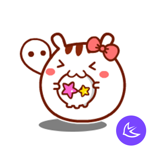 طفل لطيف شيشى -APUS Launcher theme أيقونة
