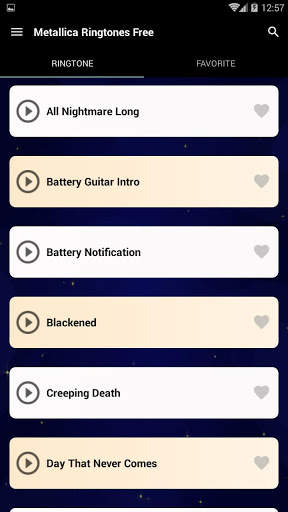 Metallica Ringtones free screenshot 8