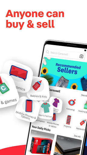 Carousell: Fashion, Services, Automotive, Property screenshot 1