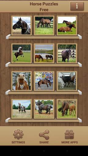 Horse Puzzles Free screenshot 8