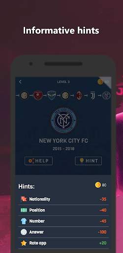 Guess the player Quiz Football screenshot 3