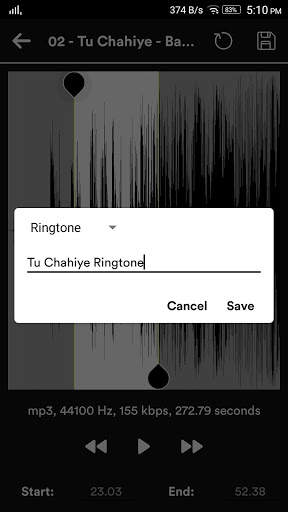 Ringtone Maker&MP3 Cutter App screenshot 3