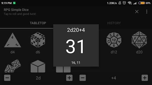 RPG Simple Dice screenshot 6