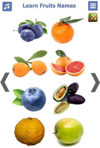 Learn Fruits Name 🍓🍉🍍🍎 Fruits name in english screenshot 4