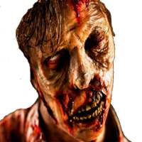 Zombie hunter FPS logo