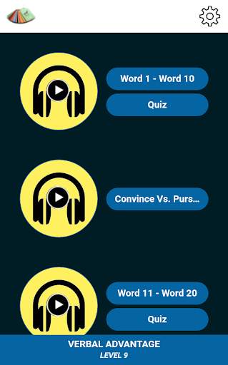 Verbal Advantage - Level 9 screenshot 1