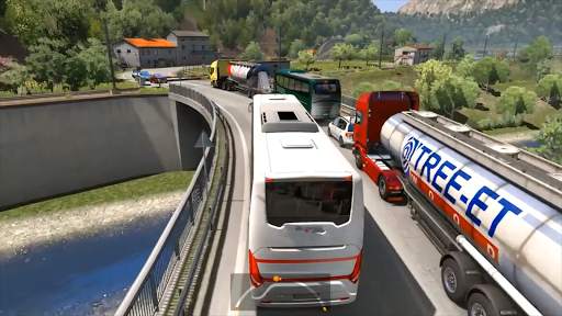 All road bus and truck driver screenshot 1
