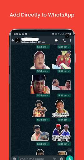 Vadivelu Whatsapp Stickers 2021 screenshot 4