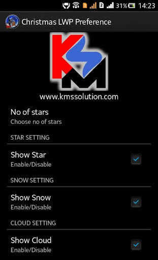 Christmas Live Wallpaper screenshot 4