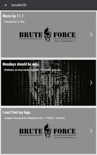 Brute Force WOD screenshot 7