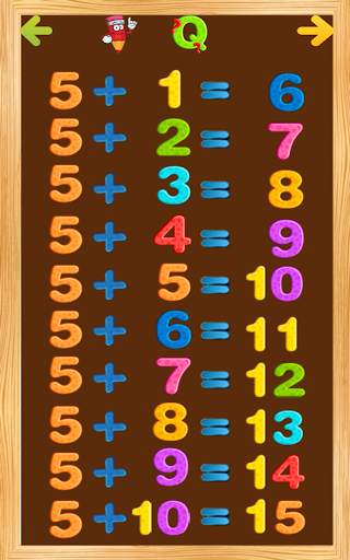 Addition Tables & Exercises скриншот 9