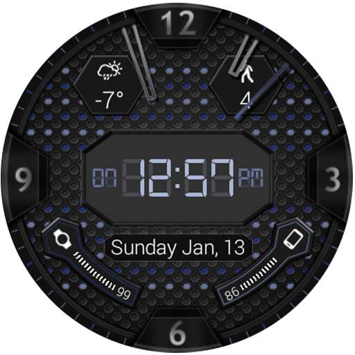 LED Hex HD Watch Face 6.2.2