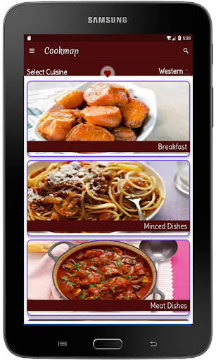 Continental food recipes app screenshot 7