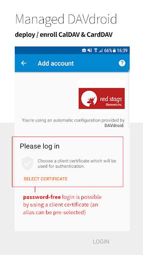 Managed DAVx⁵ – CalDAV/CardDAV for Organizations screenshot 6